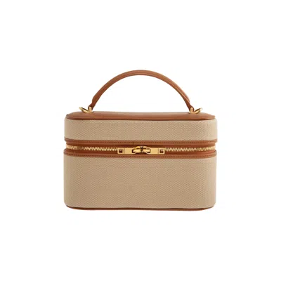 Pre-owned Saint Laurent Mini Vanity Bag 'desert Dust/brick' | Brown | Women's Size Onesize