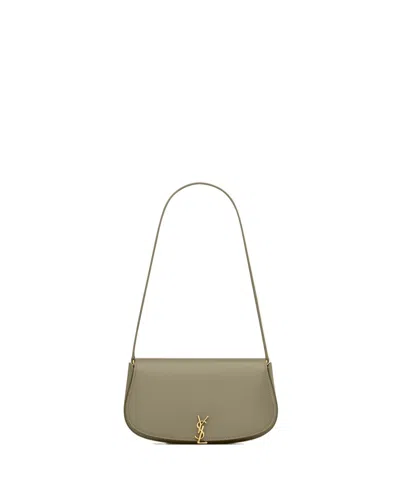 Saint Laurent Mini Voltaire In Box  In Gray