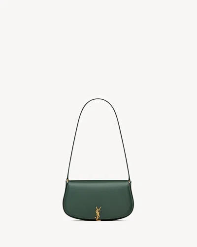 Saint Laurent Mini Voltaire In Box  In Green