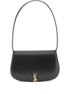 Saint Laurent Mini Voltaire Shoulder Bag In Brown