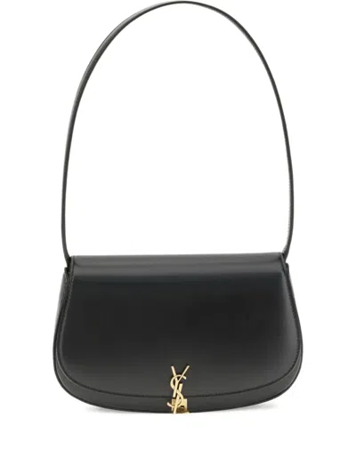 Saint Laurent Mini Voltaire Shoulder Bag In Brown