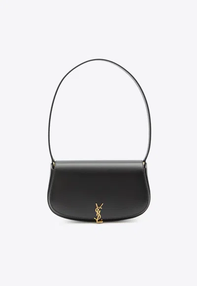 Saint Laurent Mini Voltaire Shoulder Bag In Black