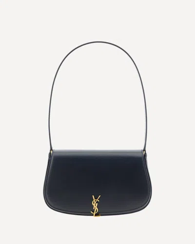 Saint Laurent Mini Voltaire Shoulder Bag In Black