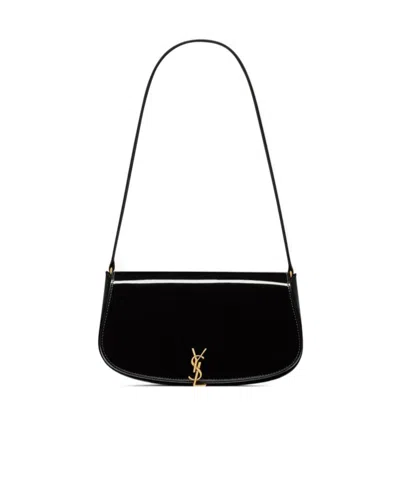 Saint Laurent Mini Voltaire Shoulder Bag In Black