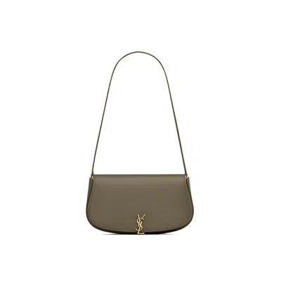 Saint Laurent Mini Voltaire Shoulder Bag In Green