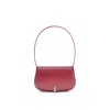 Saint Laurent Mini Voltaire Shoulder Bag In Red