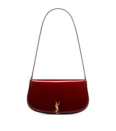 Saint Laurent Mini Voltaire Shoulder Bag In Red