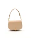Saint Laurent Mini Voltaire Top Handle Bag In Brown