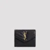 Saint Laurent Mini Wallet - Compact Elegance In Black