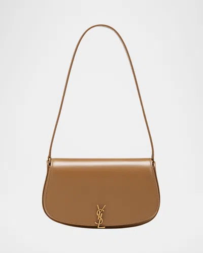 Saint Laurent Mini Ysl Flap Leather Shoulder Bag