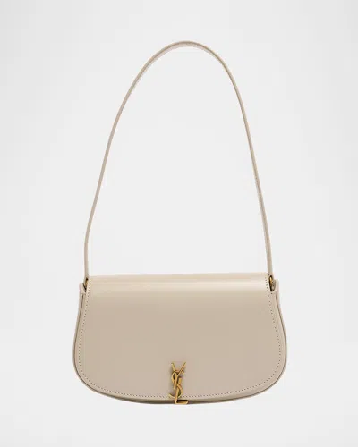 Saint Laurent Mini Ysl Flap Leather Shoulder Bag