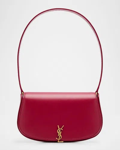 Saint Laurent Mini Ysl Flap Leather Shoulder Bag