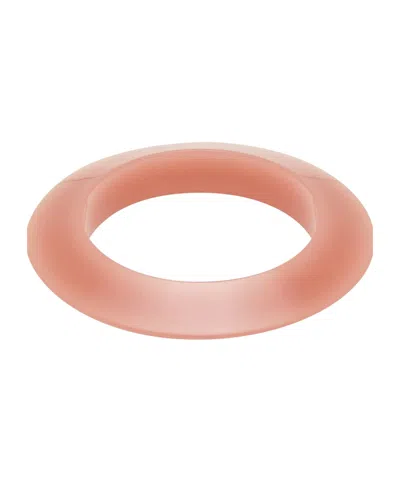 Saint Laurent Minimalist Design Bangle In Pink
