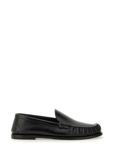 Saint Laurent Moccasin Laurent In Black