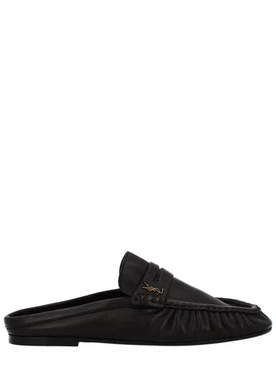 Saint Laurent Moccasin "mule Le" In Multi