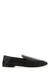 Saint Laurent Leather Alain Loafers Featuring Ruched Detailing In Multi