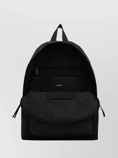 Saint Laurent Modern City Backpack Adjustable Straps In Black