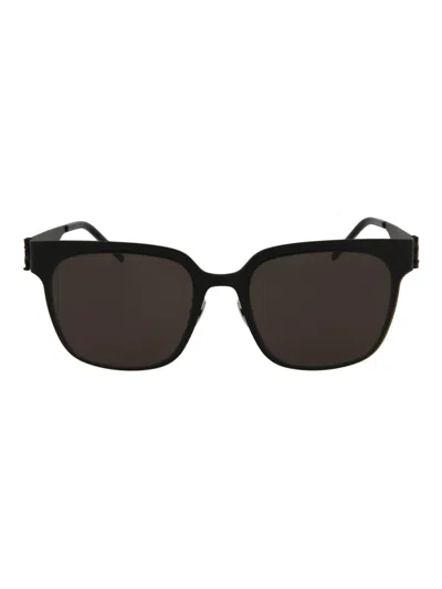 Saint Laurent Modern Square/rectangle Women's Sunglasses In Black