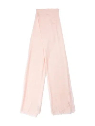 Pre-owned Saint Laurent Mohair Scarf In Pink