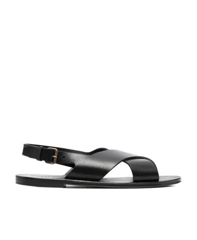 SAINT LAURENT SAINT LAURENT MOJAVE OPEN TOE SANDALS