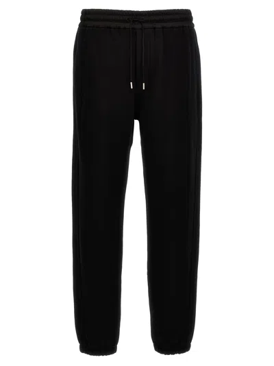 Saint Laurent Molleton Doux Gots Joggers In Black