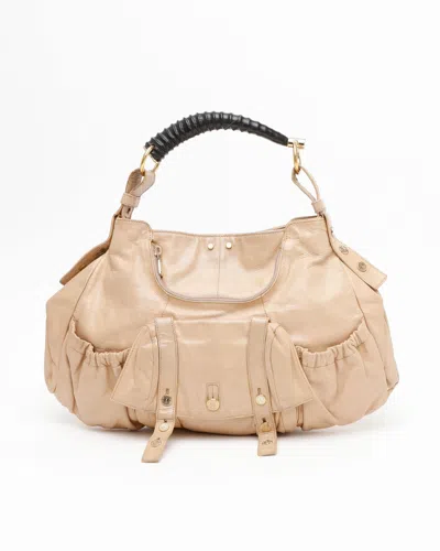 Saint Laurent Mombasa Rive Gauche Bag In Pink