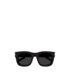 Saint Laurent New Wave Square Acetate Sunglasses In Black