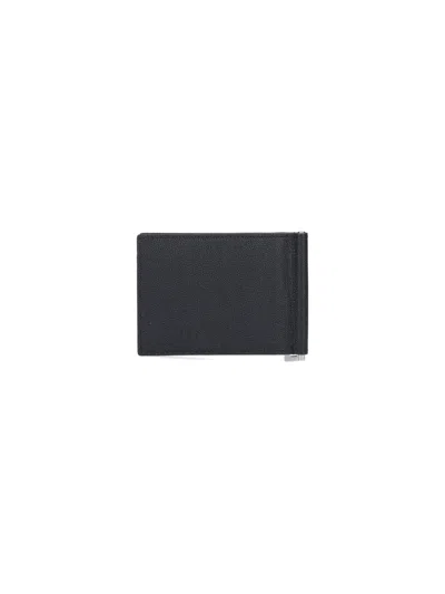 Saint Laurent Money Holder Wallets In Black