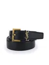 Saint Laurent Belt In Black