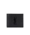 Saint Laurent Monogram Billfold Wallet In Black