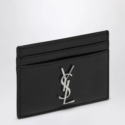 Saint Laurent Monogram Black Credit Card Holder Men