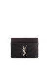 Saint Laurent Cassandre Leather Cardholder