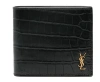 Saint Laurent Monogram East/west Wallet In Black