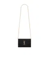 Saint Laurent Envelope Chain Crossbody Bag In Black