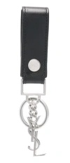 Saint Laurent Monogram Keyring Made Of Leather