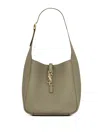 Saint Laurent Olive Le 5 7 Supple Small Shoulder Bag In Green