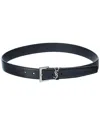 Saint Laurent Monogram Leather Belt