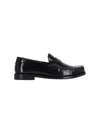 Saint Laurent Le Loafer Black Loafers With Chunky Sole And Cassandre Detail In Smooth Leather Woman In Black  