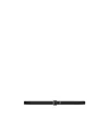 Saint Laurent Monogram Belt In Black