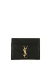Saint Laurent Monogram Quilted Card Holder
