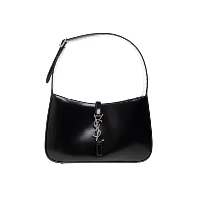 Pre-owned Saint Laurent Monogram Shoulder Bag 'nero' In Black