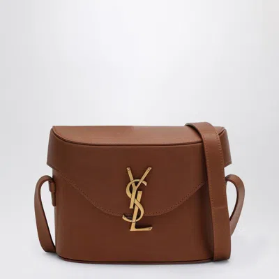 Saint Laurent Monogram Small Brick-coloured Shoulder Bag