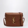Saint Laurent Monogram Small Brick-coloured Shoulder Bag
