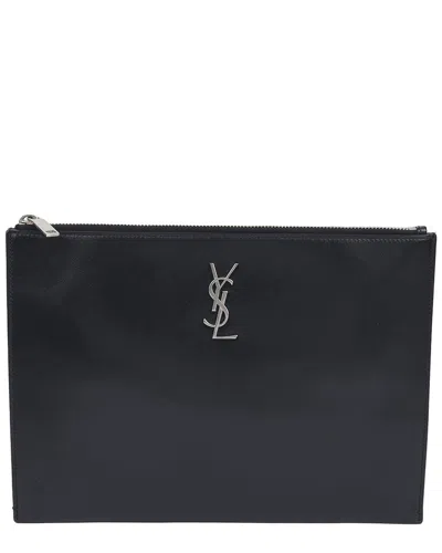 Saint Laurent Monogram Tablet Pouch (authentic Pre-loved)