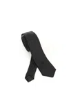 Saint Laurent Skinny Evening Tie Ties And Bow Ties Black In Black