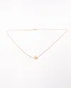 Saint Laurent Monogram Twist Necklace