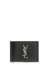Saint Laurent Monogram Wallet In Black