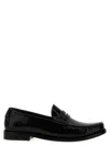 Saint Laurent Women's Leather Loafer With Monogram