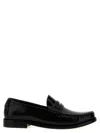 Saint Laurent 'monogramma' Loafers In Black