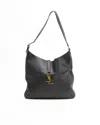 Saint Laurent Monogramme Medium Hobo Bag In Black